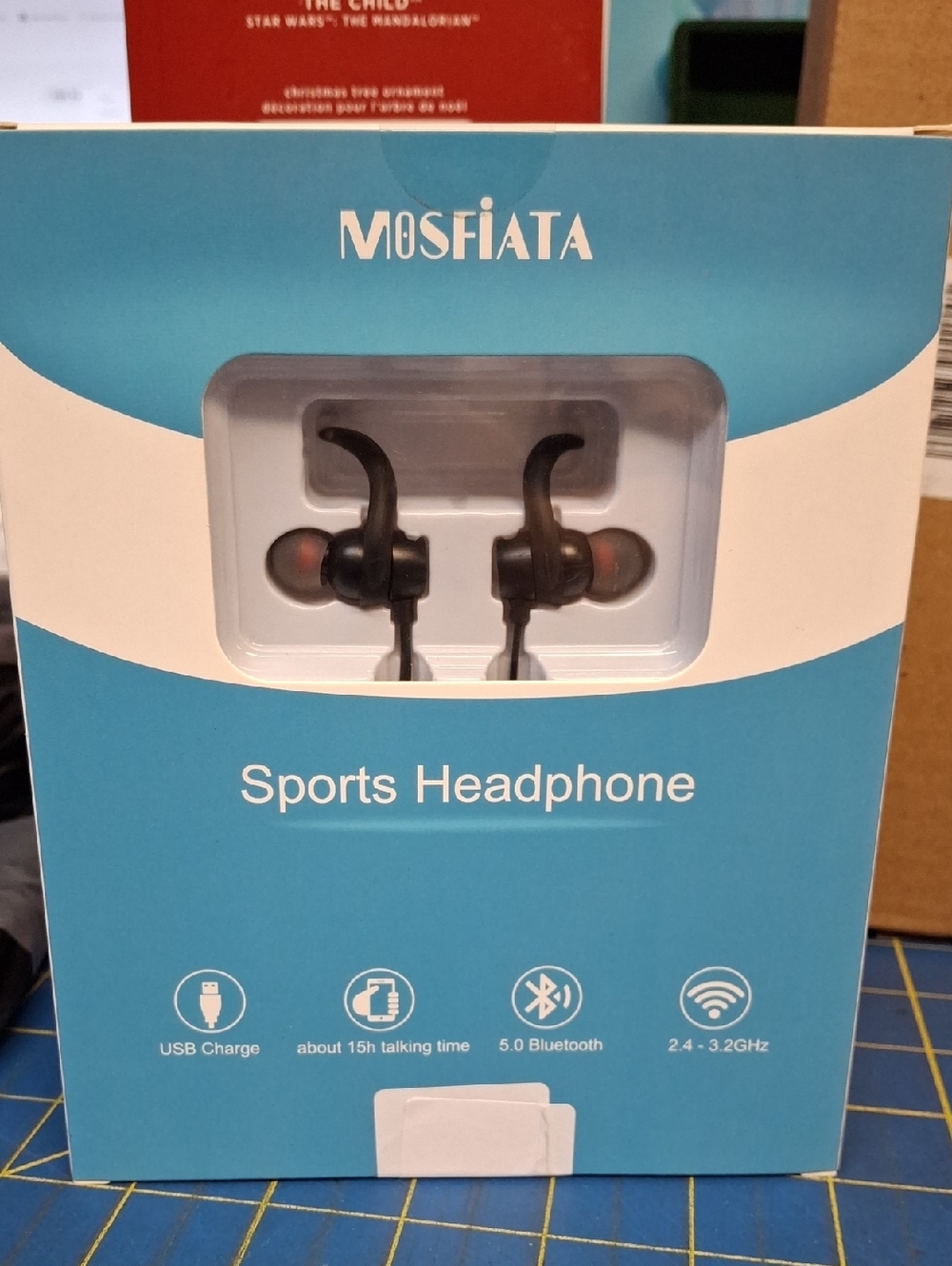 Mosfiata Sports Headphone - Black